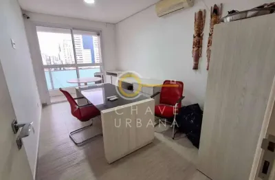 Sala à venda, 44 m² por r$ 530.000,00 - boqueirão - santos/sp