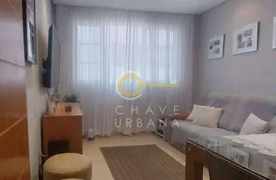 Apartamento com 1 dormitório à venda, 60 m² por r$ 270.000,00 - itararé - são vicente/sp