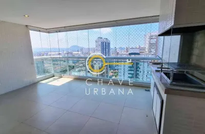 Apartamento à venda, 190 m² por r$ 3.400.000,00 - aparecida - santos/sp