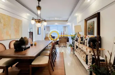 Apartamento com 2 dormitórios para alugar, 120 m² por r$ 7.000,00/mês - aparecida - santos/sp