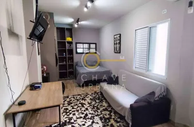 Sala living com 1 dormitório à venda, 36 m² por r$ 212.000 - centro - são vicente/sp