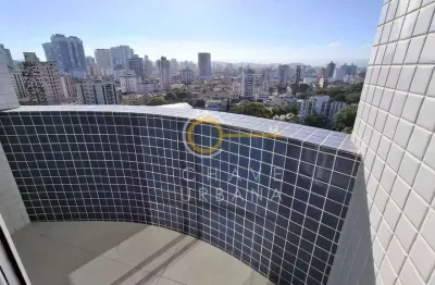 Apartamento com 1 dormitório para alugar, 55 m² por r$ 3.600,20/mês - ponta da praia - santos/sp