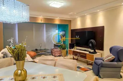 Apartamento com 3 dormitórios à venda, 158 m² por r$ 1.350.000,00 - gonzaga - santos/sp