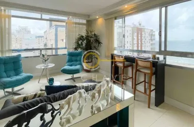 Apartamento com 4 dormitórios à venda, 233 m² por r$ 1.800.000,00 - boqueirão - santos/sp