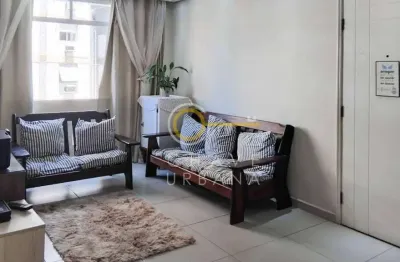 Apartamento com 2 dormitórios à venda, 94 m² por r$ 645.000,00 - aparecida - santos/sp