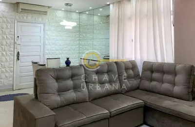 Apartamento com 3 dormitórios à venda, 104 m² por r$ 590.000,00 - gonzaga - santos/sp