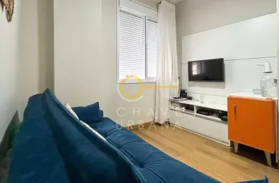 Kitnet com 1 dormitório à venda, 32 m² por r$ 300.000,00 - embaré - santos/sp