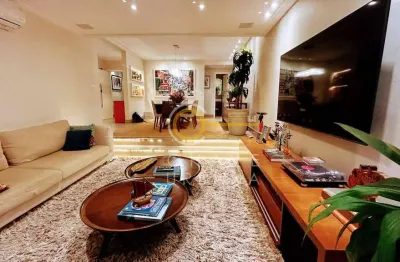 Apartamento com 3 dormitórios à venda, 176 m² por r$ 1.900.000,00 - pompéia - santos/sp