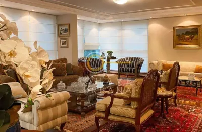 Apartamento com 4 suítes à venda, 303,75 m² por r$ 3.645.000 - vila rica - santos/sp