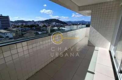 Apartamento com 2 dormitórios para alugar, 66 m² por r$ 3.600,20/mês - macuco - santos/sp