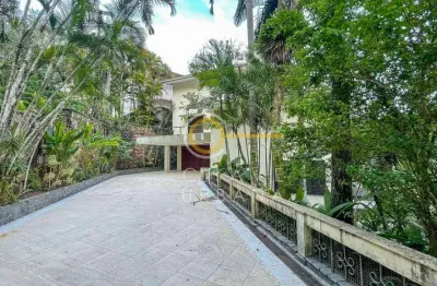 Casa com 6 dormitórios para alugar, 1000 m² por r$ 25.000,20/mês - morro santa terezinha - santos/sp