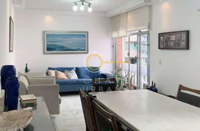 Apartamento com 3 dormitórios à venda, 140 m² por r$ 850.000,00 - ponta da praia - santos/sp