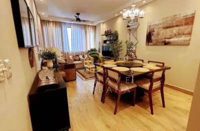 Apartamento com 3 dormitórios à venda, 112 m² por r$ 790.000,00 - boqueirão - santos/sp