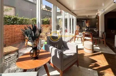 Apartamento garden com 3 dormitórios à venda, 183 m² por r$ 2.400.000,00 - gonzaga - santos/sp