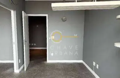 Sala para alugar, 55 m² por r$ 4.600,20/mês - boqueirão - santos/sp