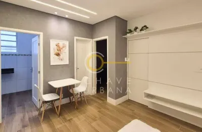 Apartamento com 2 dormitórios em frente a Praia à venda, 55 m² por R$ 489.000 - Embaré - Santos/SP