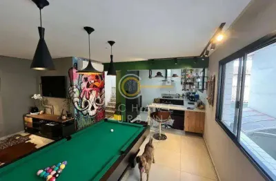 Casa com 3 dormitórios à venda, 167 m² por R$ 1.300.000,00 - Ponta da Praia - Santos/SP