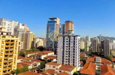 Cobertura com 4 dormitórios à venda, 242 m² por R$ 1.500.000,00 - Gonzaga - Santos/SP