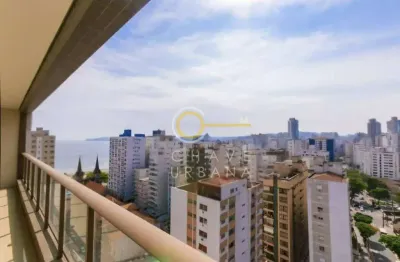 Apartamento com 3 dormitórios à venda, 210 m² por R$ 3.300.000,00 - Embaré - Santos/SP