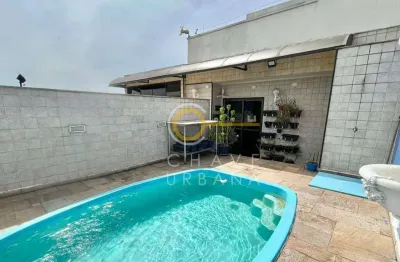 Cobertura com 4 dormitórios à venda, 444 m² por R$ 2.300.000,00 - Gonzaga - Santos/SP