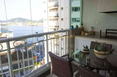 Apartamento com 3 dormitórios à venda, 199 m² por r$ 2.800.000,00 - ponta da praia - santos/sp