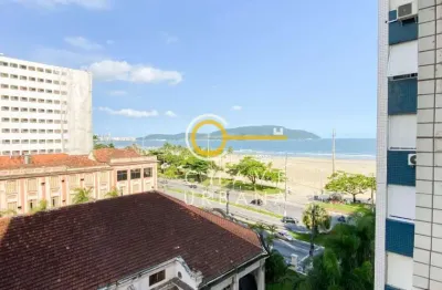 Apartamento com 3 dormitórios à venda, 104 m² por r$ 1.200.000,00 - gonzaga - santos/sp