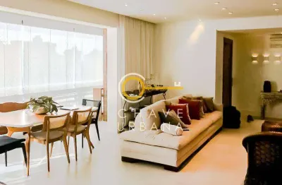 Apartamento com 3 dormitórios à venda, 138 m² por r$ 1.643.000,00 - gonzaga - santos/sp