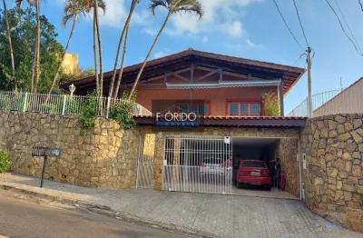 Casa para venda em atibaia, jardim das flores, 3 dormitórios, 1 suíte, 4 banheiros, 4 vagas
