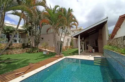 Casa para Locação em Atibaia, Jardim Jaraguá, 5 dormitórios, 5 suítes, 6 banheiros, 6 vagas
