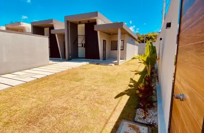 Eusébio casa plana nova rua privativa. por trás do alphaville