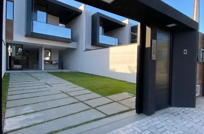 Eusébio - duplex nova em rua privativa . 144m2 de puro requinte