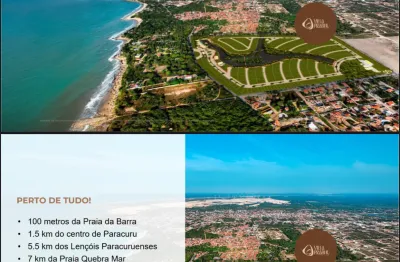 Paracuru lotes em condomínio alto padrão. lazer completo 100m da praia.