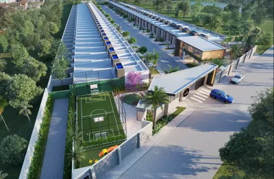 Eusébio. lançamento casas planas em condomínio. lazer completo.