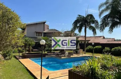 Casa com 4 dormitórios para alugar, 354 m² por r$ 8.892,59/mês - palavra da vida - atibaia/sp
