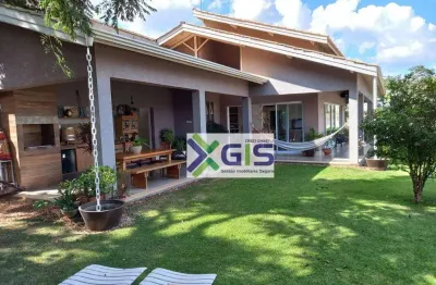 Casa com 3 dormitórios à venda, 213 m² por r$ 1.900.000,00 - condominio parque das garças i - atibaia/sp