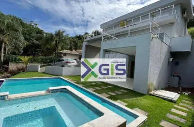 Casa com 4 dormitórios para alugar, 400 m² por r$ 14.590,00/mês - condominio porto atibaia - atibaia/sp