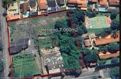 Terreno à venda, 7000 m² por r$ 15.400.000 - centro - atibaia/sp
