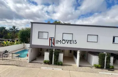 Casa com 2 dormitórios para alugar, 89 m² por r$ 2.854,00/mês - jardim estância brasil - atibaia/sp