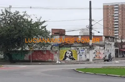 Terreno comercial para alugar na Rua Alberto Santos Dumont, Guilhermina, Praia Grande