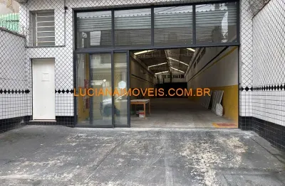 Galpão de 400 m² sendo 300 m3 de vão livre + mesanino  na v. leopoldina