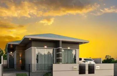 Casa com 2 quartos à venda na enio lopes junior, 60, forquilhas, são josé, 60 m2 por r$ 380.000