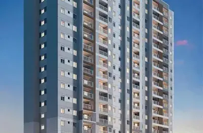 Apartamento com 2 quartos à venda na rua maria úrsula, 40, campestre, santo andré, 43 m2 por r$ 405.800