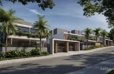 Casa em condomínio fechado com 3 quartos à venda na rodovia haroldo soares glavan, 1420, cacupé, florianópolis, 241 m2 por r$ 2.650.000