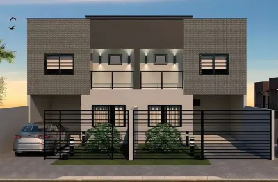 Casa em condomínio fechado com 3 quartos à venda na rua joão barwik, 89, cachoeira, curitiba, 118 m2 por r$ 742.916