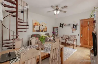 Cobertura com 2 quartos à venda na rua machado de assis, 586, jardim botânico, porto alegre, 131 m2 por r$ 498.000