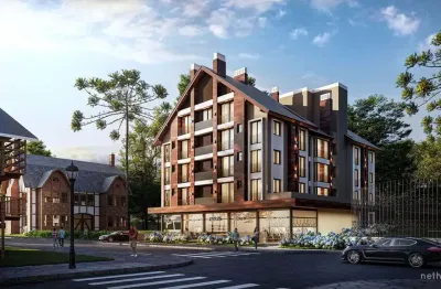 Apartamento com 2 quartos à venda na rua tristão oliveira, 400, centro, gramado, 74 m2 por r$ 1.277.467