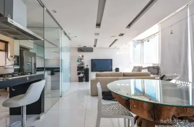 Cobertura com 1 quarto à venda na rua juquis, 31, moema, são paulo, 73 m2 por r$ 860.000