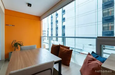 Apartamento com 1 quarto à venda na rua vieira de morais, 1936, campo belo, são paulo, 45 m2 por r$ 675.000