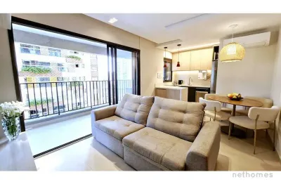 Apartamento com 3 quartos à venda na rua pássaros e flores, 192, jardim das acacias, são paulo, 71 m2 por r$ 1.400.000