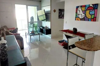 Apartamento com 3 quartos à venda na avenida salvador allende, 6300, barra da tijuca, rio de janeiro, 75 m2 por r$ 672.000